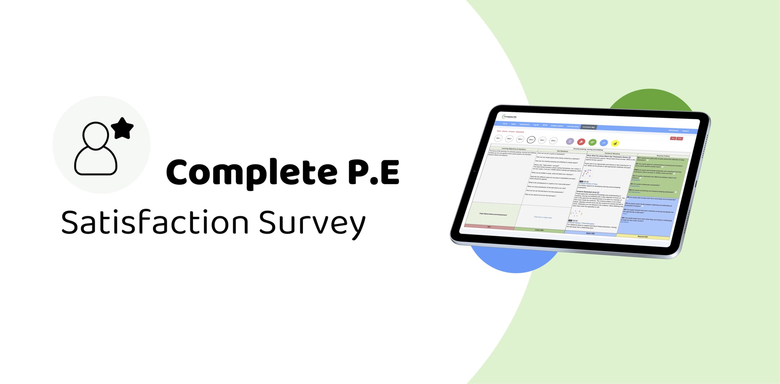 Complete P.E. Satisfaction Survey Feedback