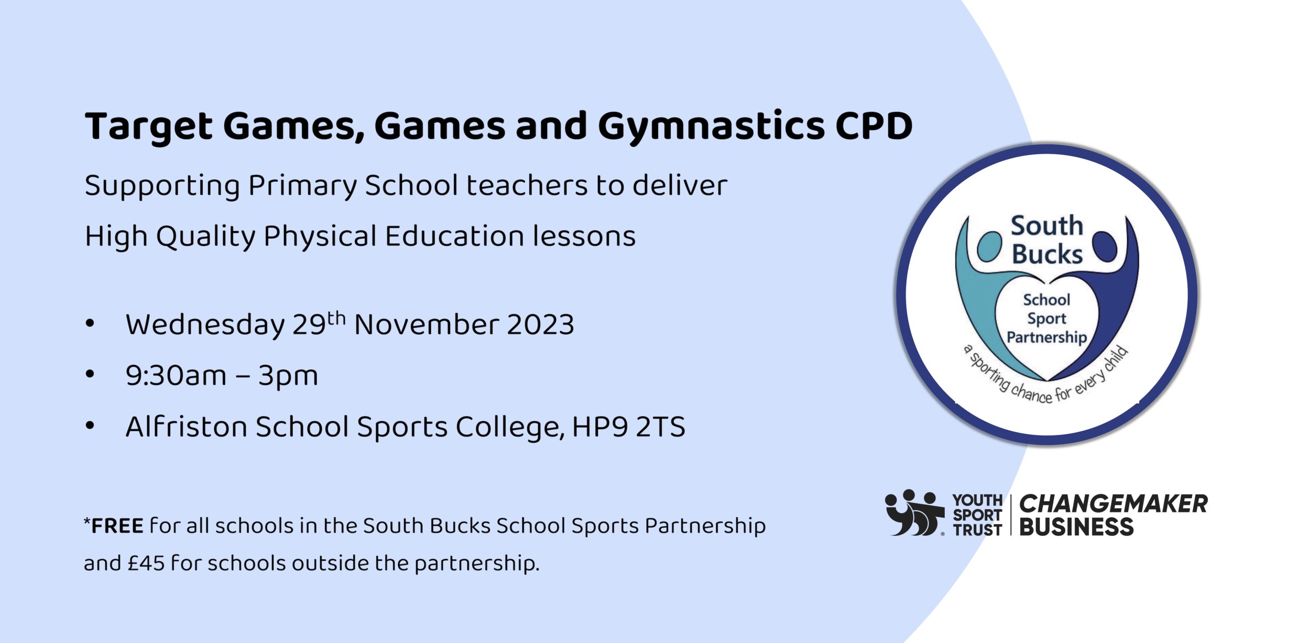 South Bucks | Target Games, Games and Gymnastics CPD