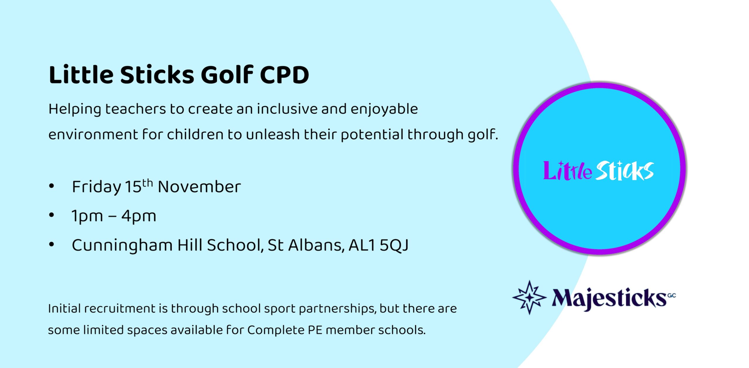 Little Sticks | Golf CPD Hertfordshire