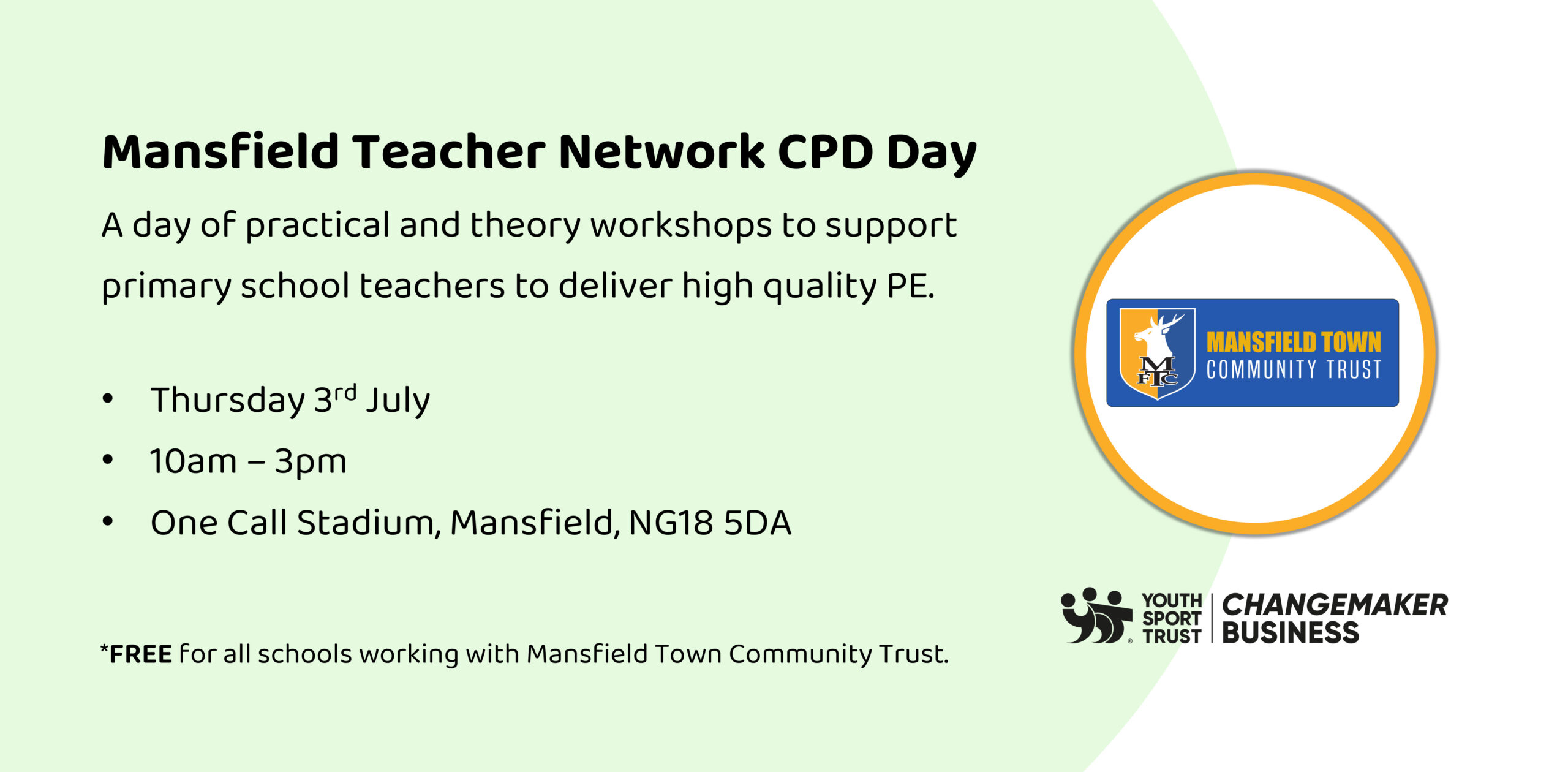 Mansfield Teacher Network CPD Day