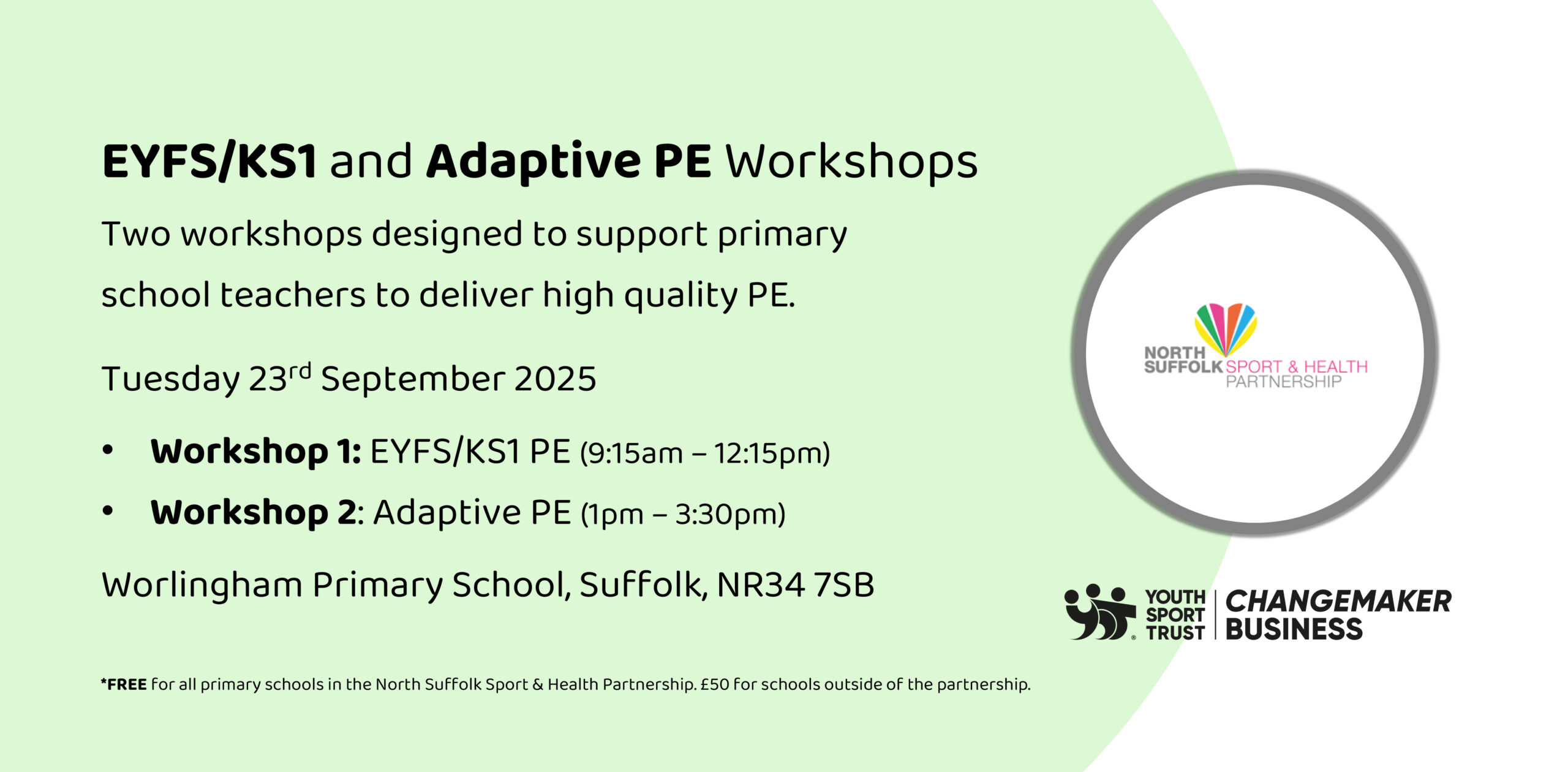 North Suffolk | EYFS/KS1 Practical and Adaptive PE CPD