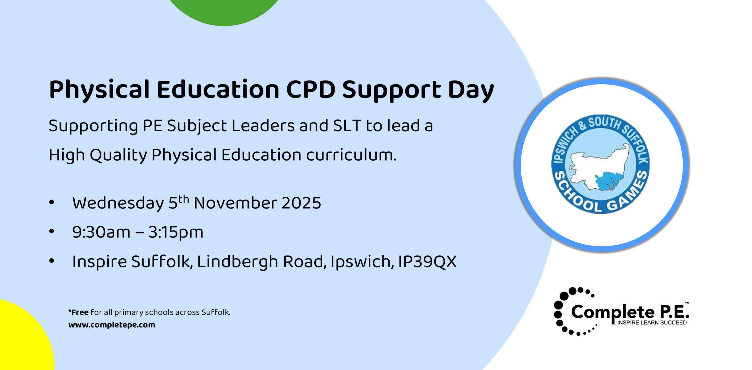Physical Education CPD Support Day